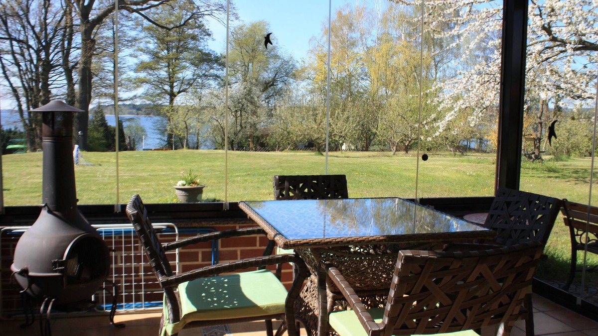 Bad Saarow Apartment | Studio with winter garden and lake view - Ferienhof Löschenrand