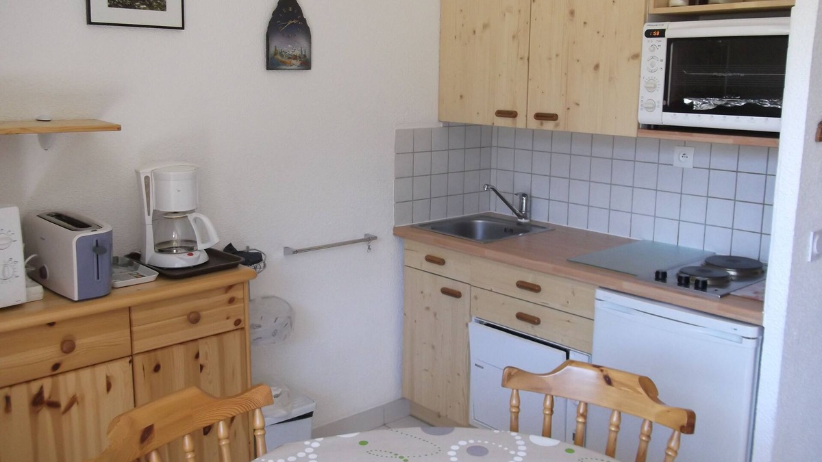 Abondance Apartment | Studio4 people on ground floor facing south/west Richebourg val d'abondance
