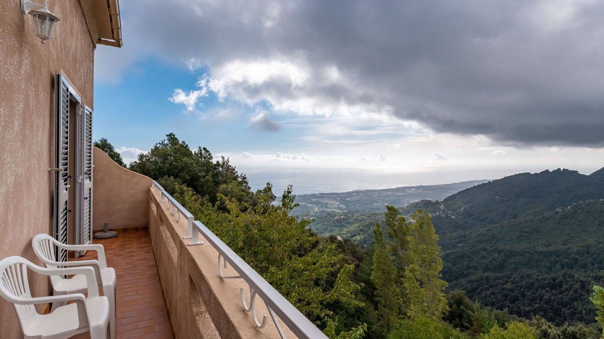 San-Giovanni-di-Moriani House | Stunning private villa for 6 people with TV, patio and panoramic view