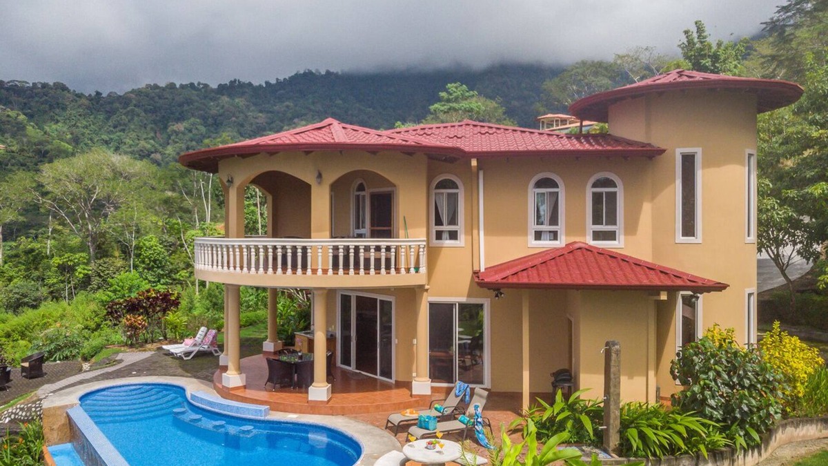 Ciudad Cortes House | Stunning 180 degree Ocean, Mountain and Jungle Views!