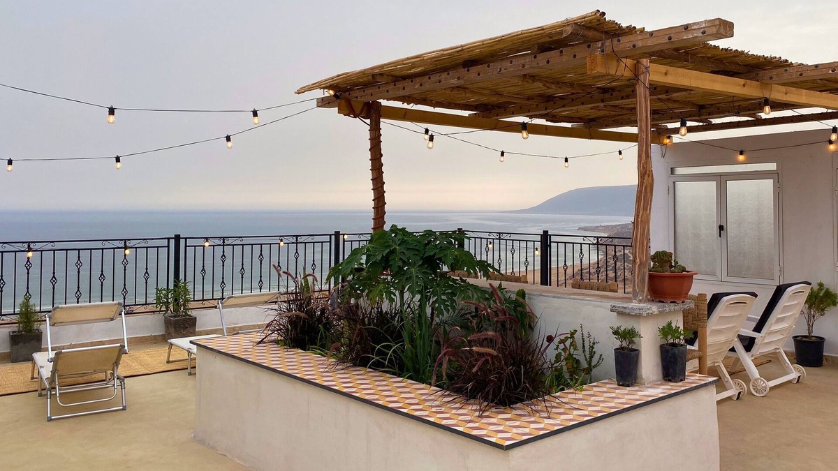 Tamri Apartment | Stunning Apt near Taghazout with Rooftop and Ocean View