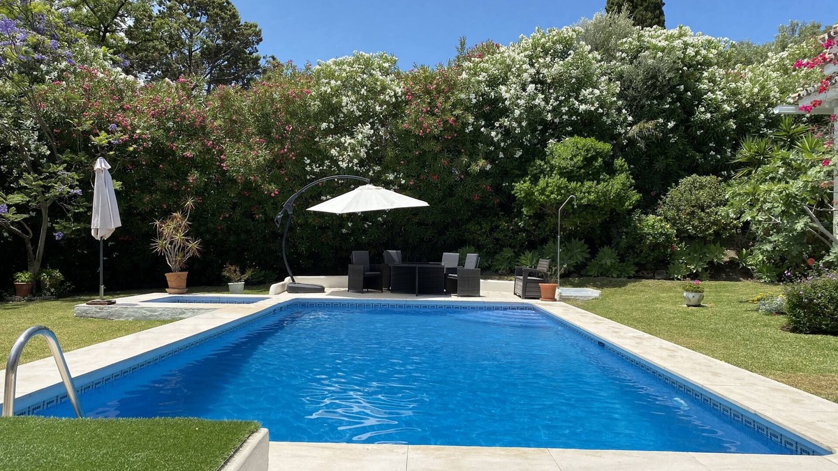 New Golden Mile Villa | Stunning Bungalow Villa With a Large Private Pool and Gardens