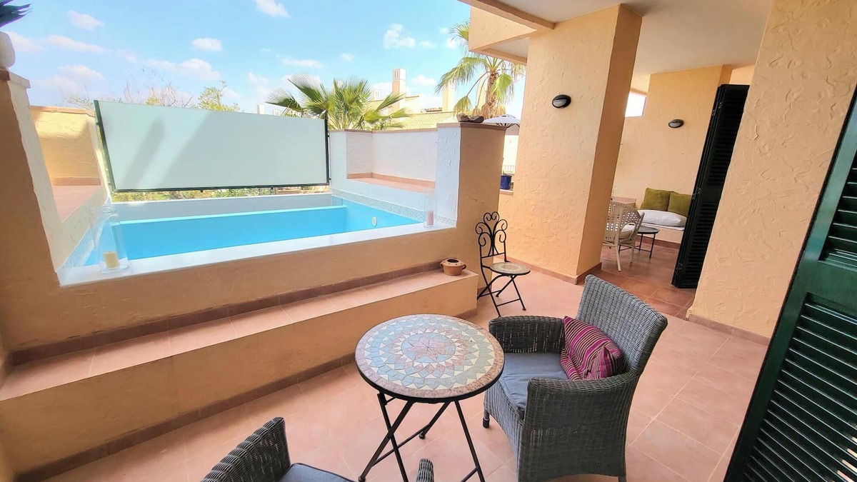 Fuente Alamo de Murcia Apartment | Stunning 2-bedroom apartment with splash pool! Hacienda Del Alamo, Golf Resort,