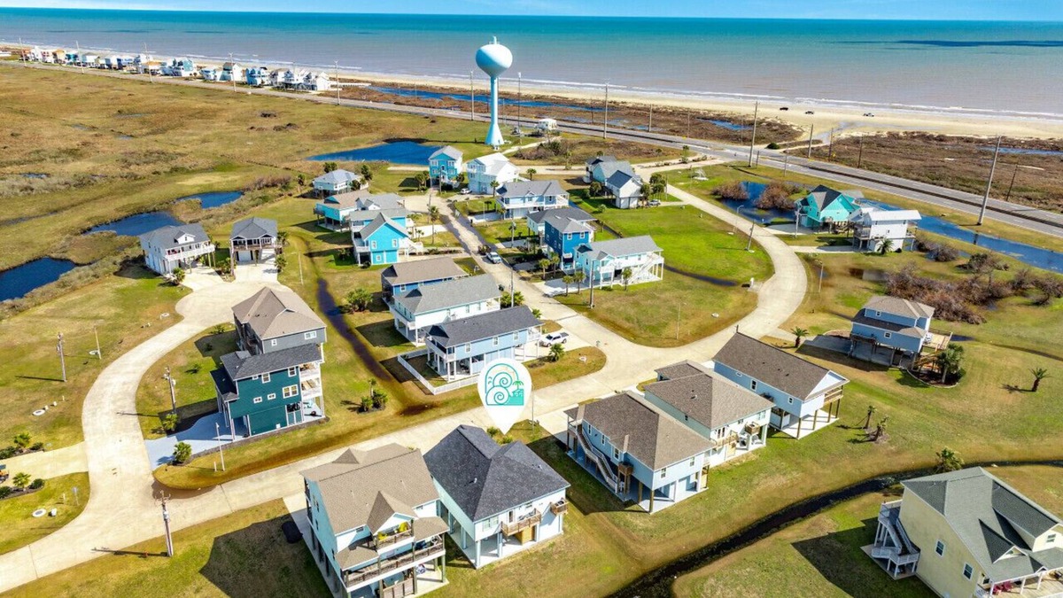 Pointe San Luis House | Stunning Galveston home with gulf views and beach access