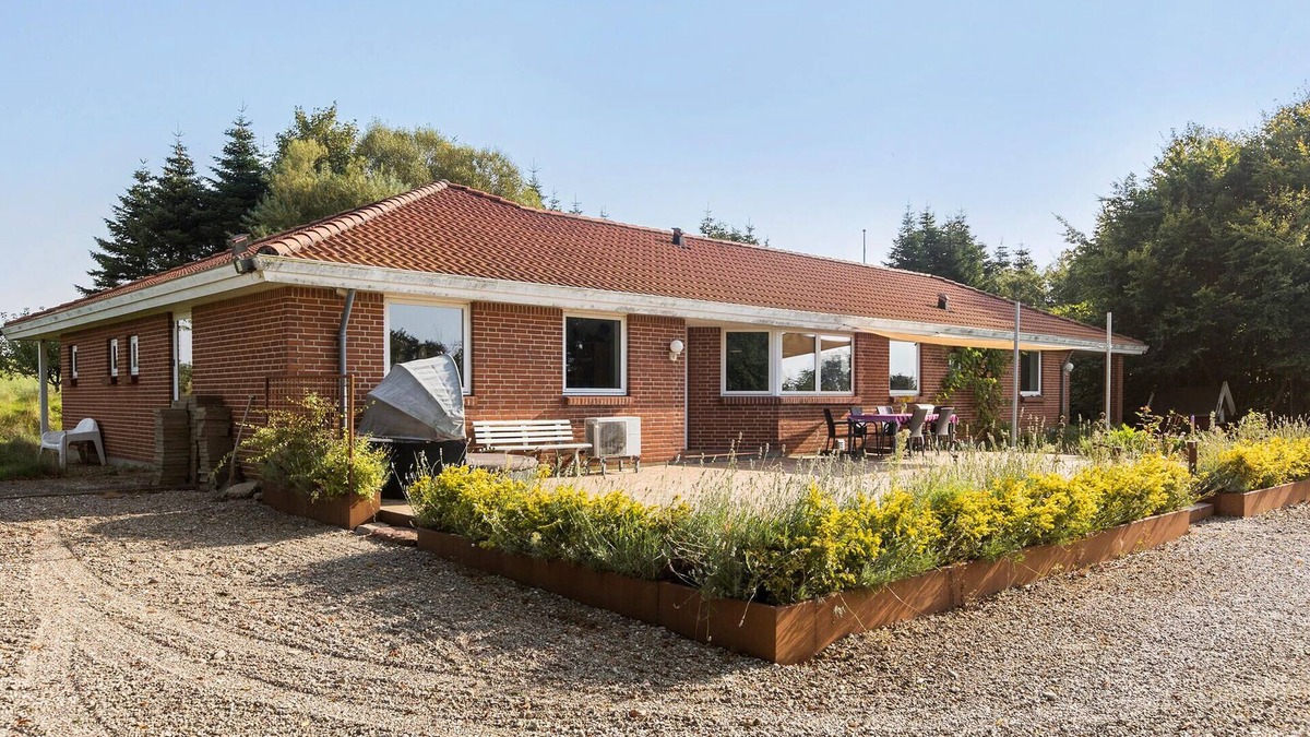 Bjert House | Stunning home in Bjert with WiFi