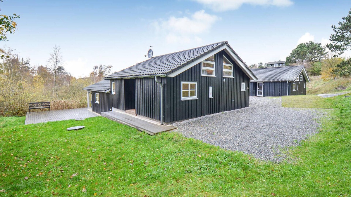 Knebel House | Stunning home in Knebel with kitchen