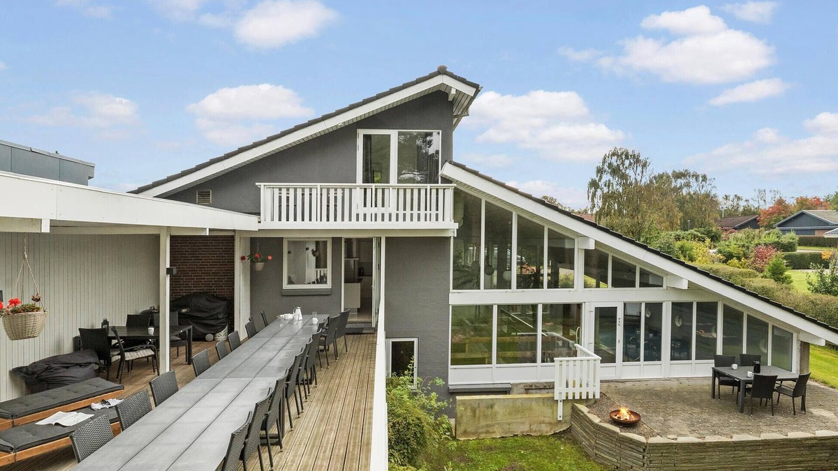 Glyngore House | Stunning home in Roslev with sauna