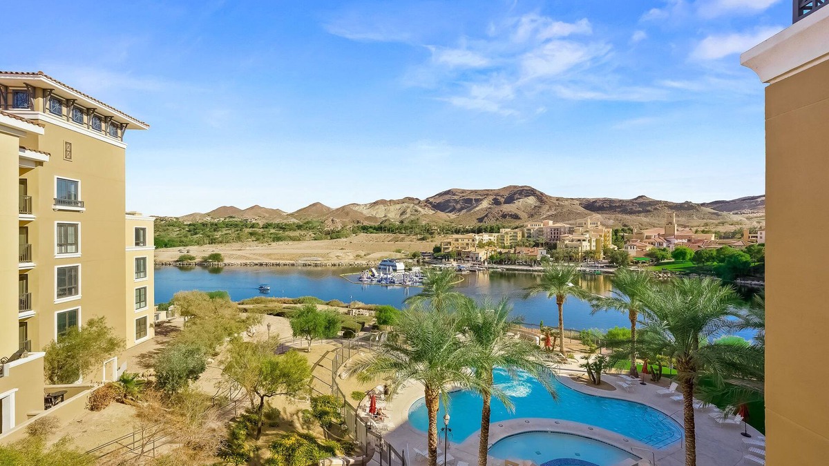 Lake Las Vegas Condo | Stunning Lakeview 2BR with Pool, Lake Las Vegas