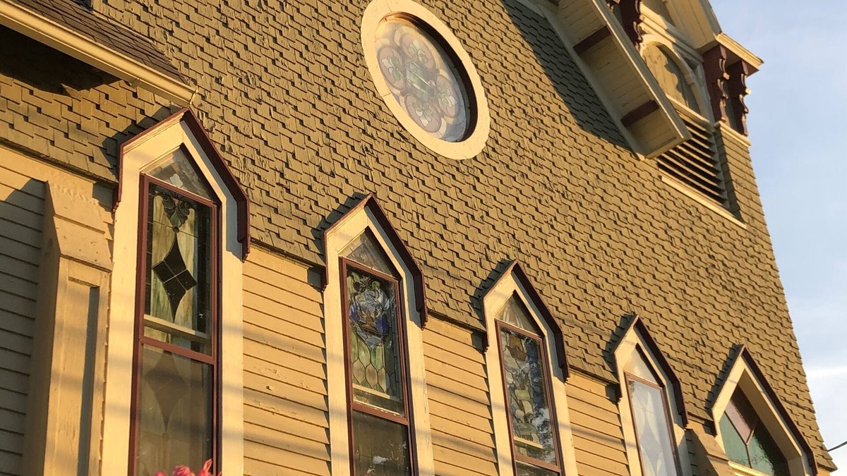 Noank House | Stunning Loft-y 1902 Former Gothic Chapel in Picture Postcard Seaside Village!