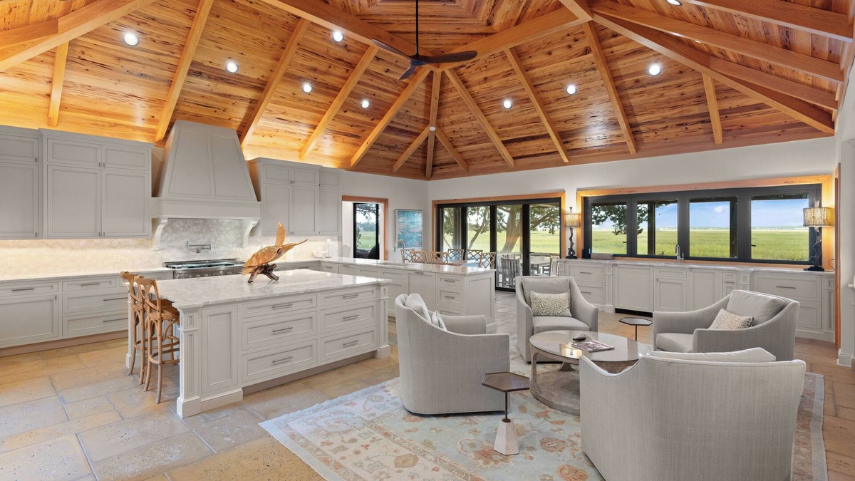 Sea Island House | Stunning, Marshfront, Completely Renovated, Sea Island, 6 Bed. Oasis w/a Dock