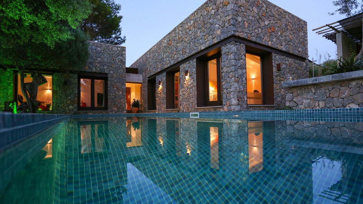 Valldemossa Villa | Stunning Modern Design Villa set on Mountain on unique location, Terraces & Pool