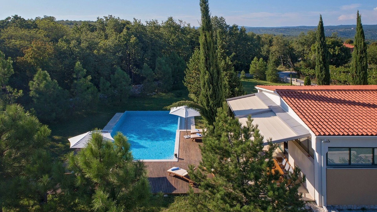 Rogocana Villa | Stunning modern villa with private pool, near Pula, Croatia