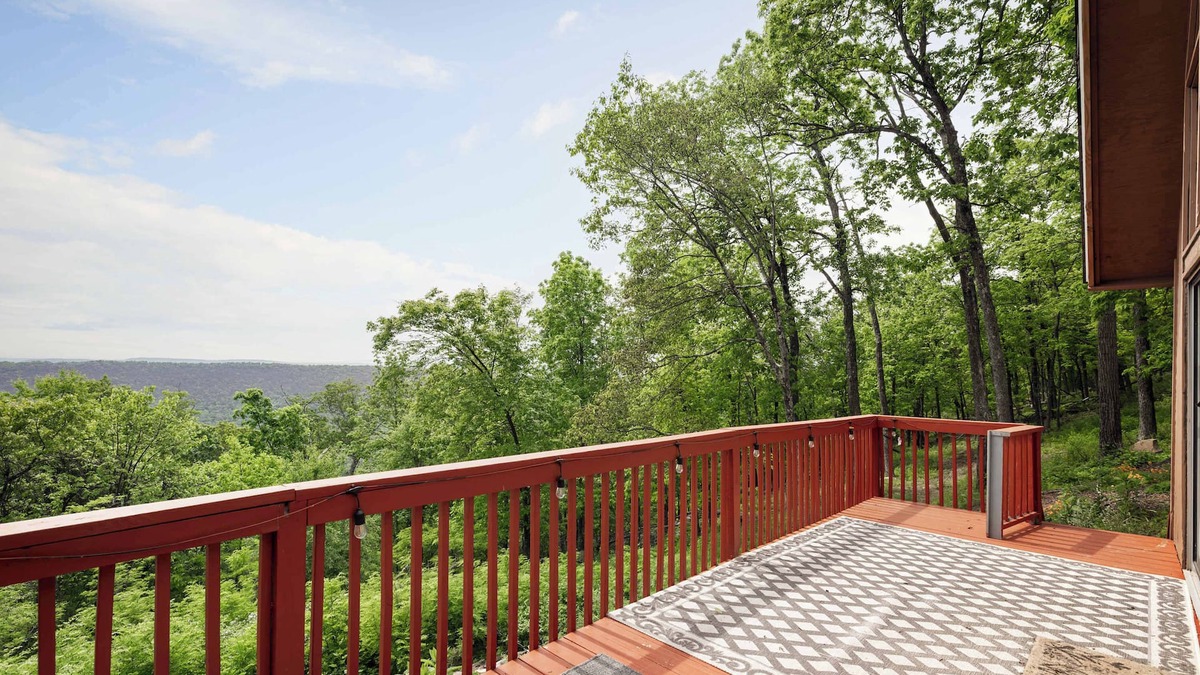 Paw Paw Cabin | Stunning Mountain Views w/Deck & Grill on 5 Acres!