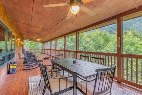Laurel Ridge House | Stunning Mtn Views Hot Tub Movie Theater Game Room