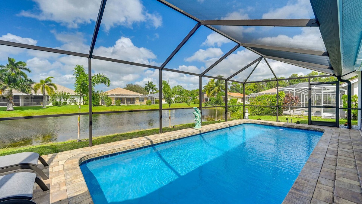 Crown Pointe House | Stunning Naples Home w/Pool, Patio, Water Views