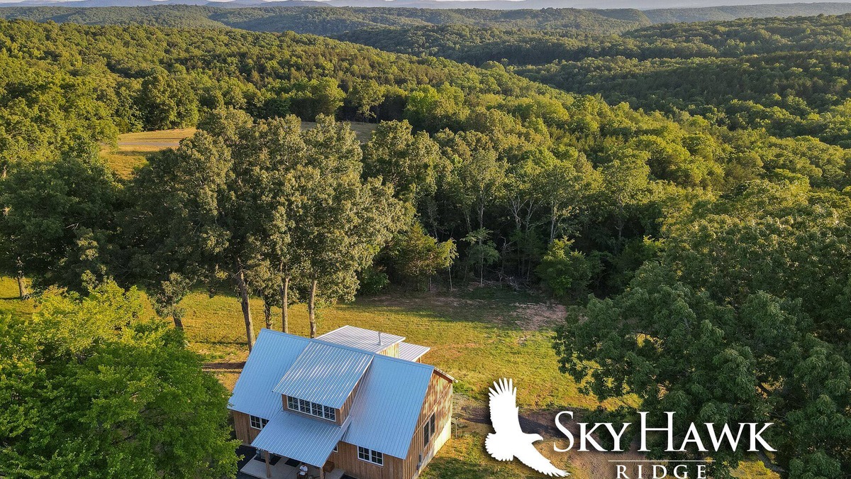 Saint Joe House | Stunning New Home at Sky Hawk Ridge, a 185-Acre Refuge ONE MILE to Buffalo River