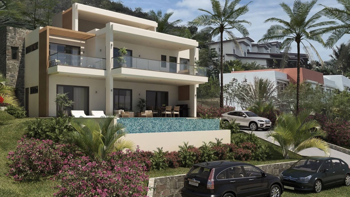 Indigo Bay Villa | STUNNING NEW SEA SIDE VILLA, 4 BR, 4.5 BA - WALK TO INDIGO BEACH