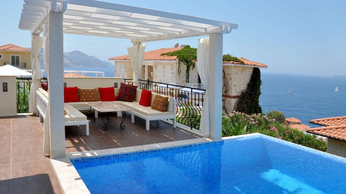 Kas Villa | Stunning Panoramic Villa with fantastic sunset view