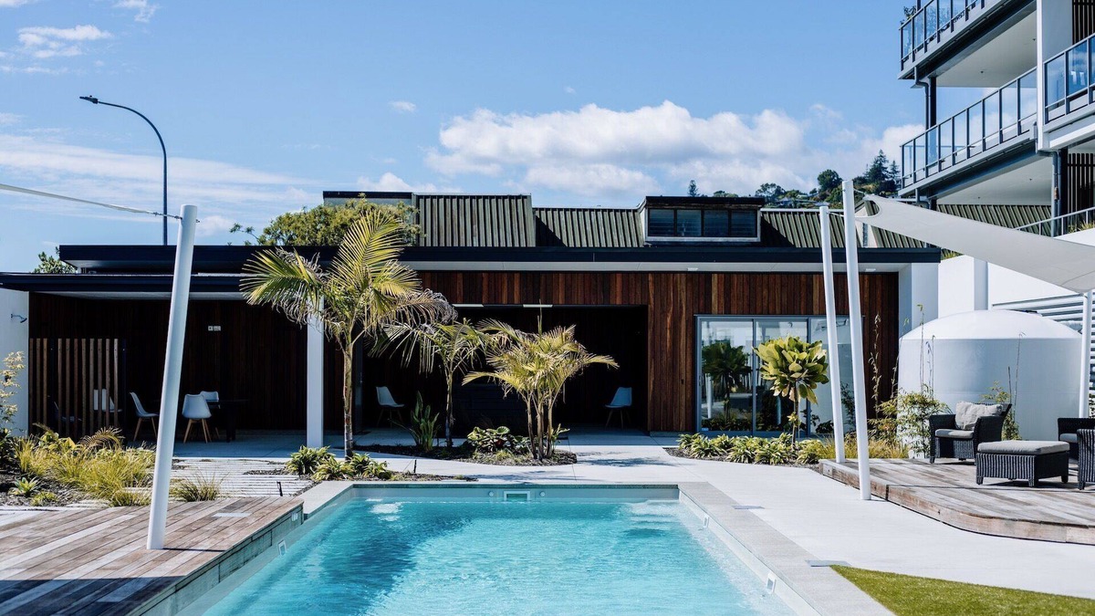 Tahunanui Apartment | Stunning penthouse apartment in the Oceanview Apartments complex in Tahunanui