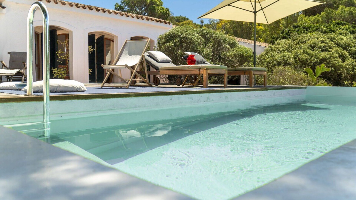 Porto Pinetto Villa | Stunning private villa for 10 guests with private pool, WIFI, TV, patio and panoramic view