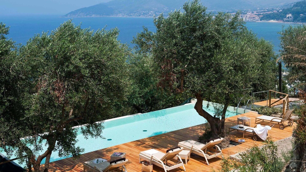 San Marco di Castellabate Villa | Stunning private villa for 18 people with private pool, WIFI, A/C, TV, terrace and parking