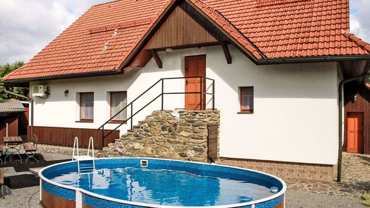 Vysocina Villa | Stunning private villa for 16 guests with private pool, WIFI, TV, patio and parking