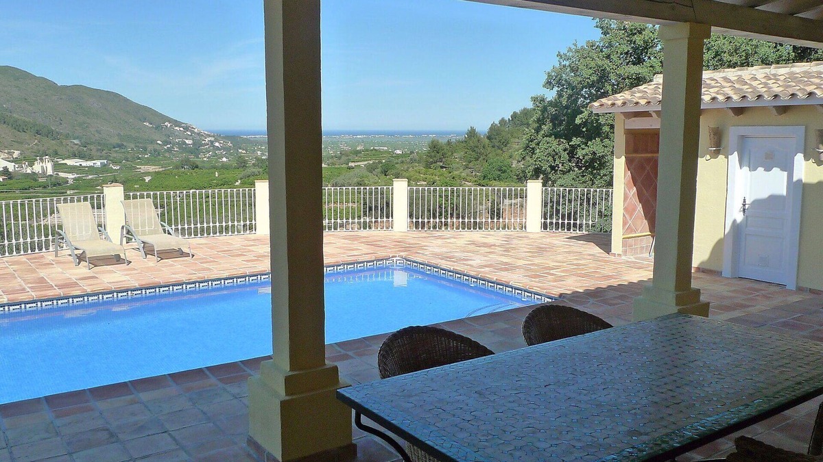 Adsubia House | Stunning private villa with private pool, A/C, WIFI, TV, terrace, panoramic view and parking