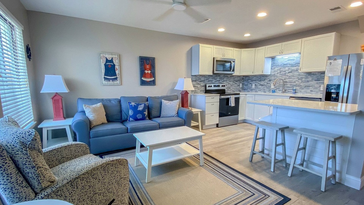 Gulf Lagoon Beach Condo | Stunning Remodeled 1BR Condo with Amazing Beach Views. Sleeps 4. Pool.