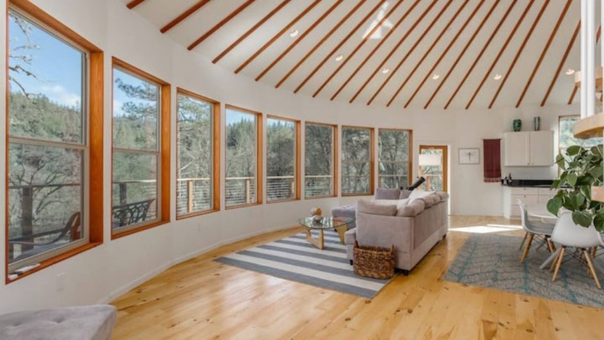 Alta Sierra Villa | Stunning Roundhouse, Waterfall, Hot Tub & Views