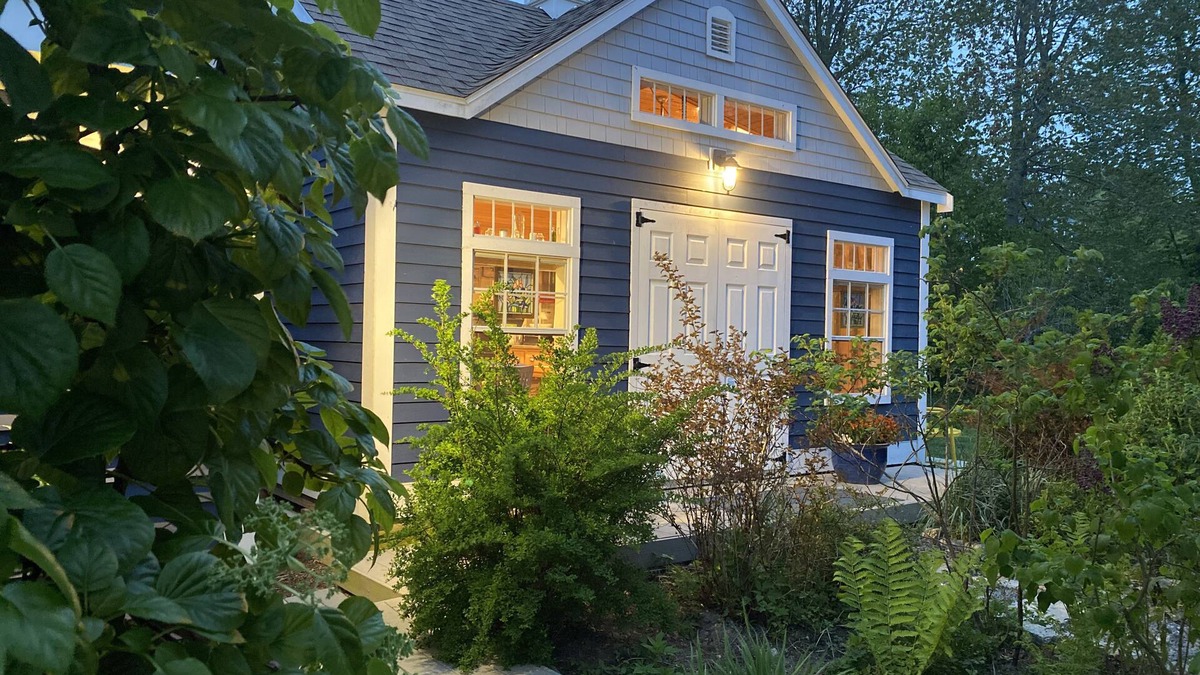 Castine Cottage | Stunning Tiny House -as if Below Decks on a Yacht! Sailing inspired interior.