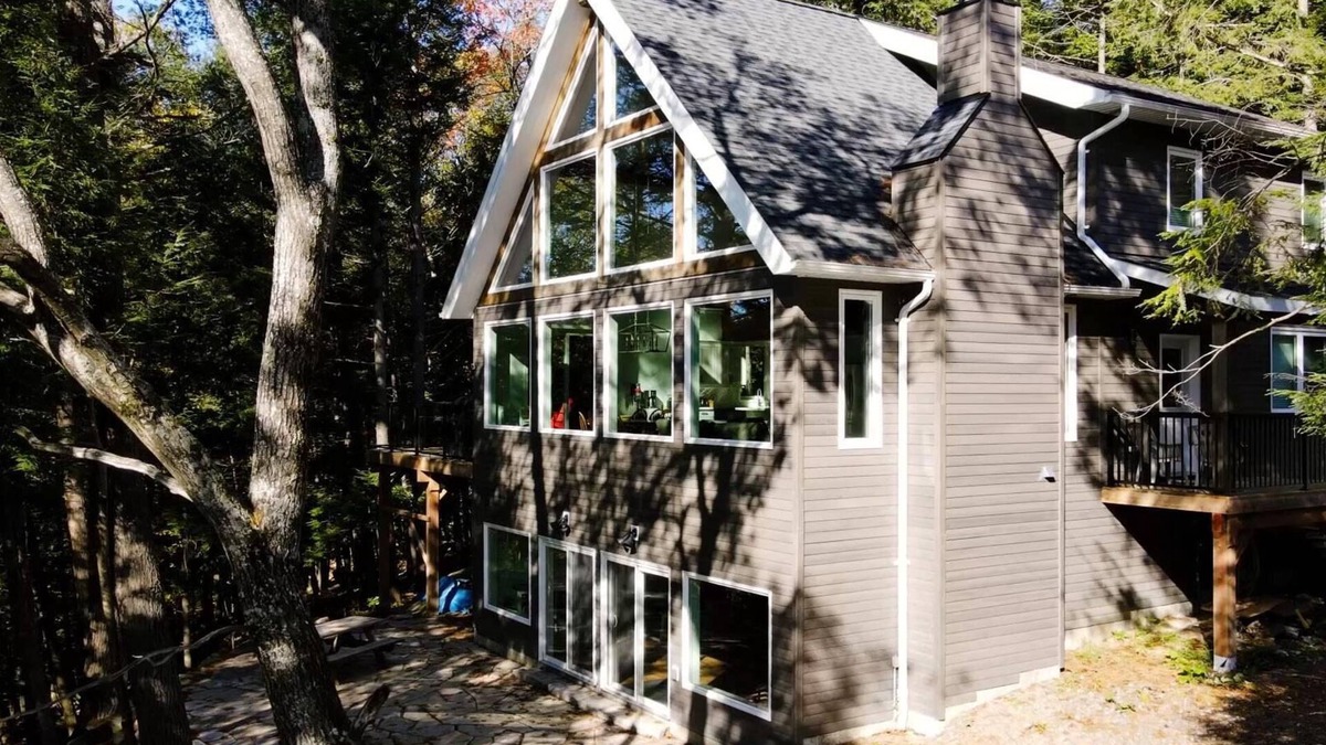 Dysart et al Cottage | Stunning views and deep clean waters of Tedious Lake