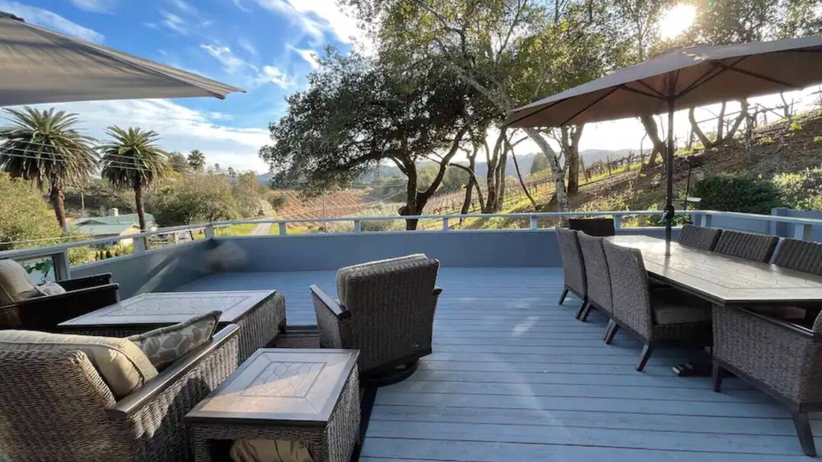 Geyserville House | Stunning Vineyard Views, Top Location, Clean, Safe