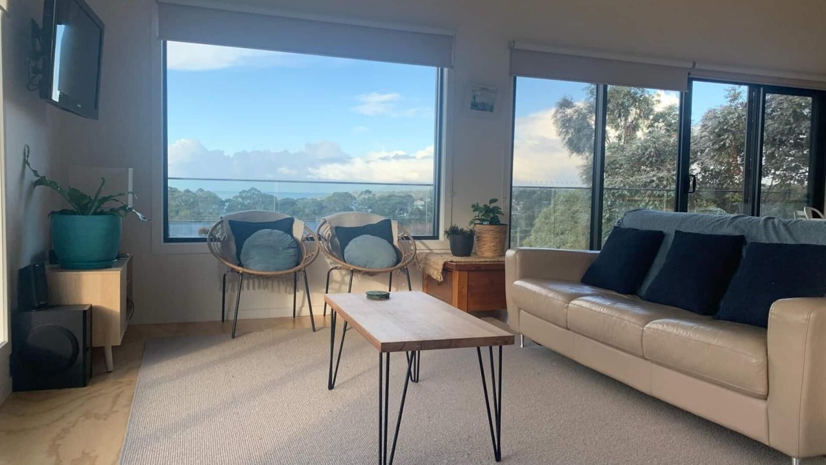 Orford House | Stunning water views; relaxed coastal atmosphere; multiple entertaining areas
