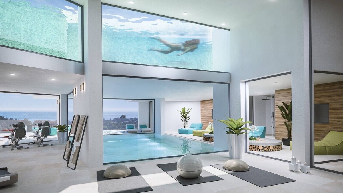 Benalmadena Apartment | STUPA HILLS 2bed with sea view , spa , indoor pool