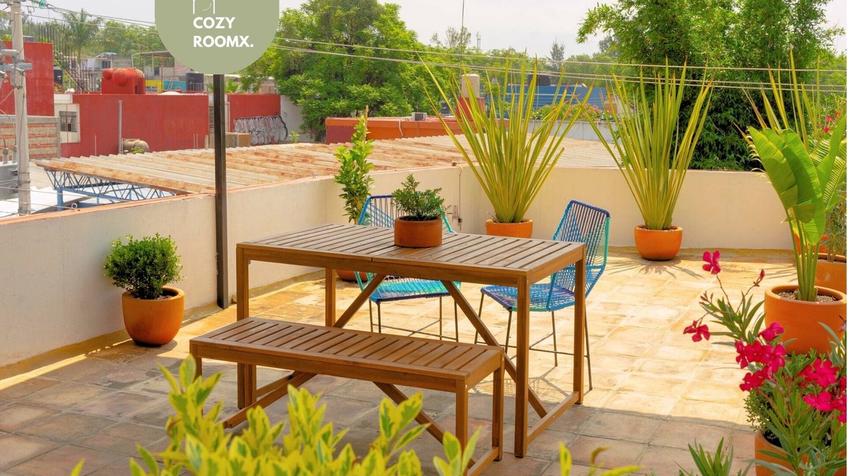 Jalatlaco Apartment | Style & Comfort A/C Loft + Terrace + Pets