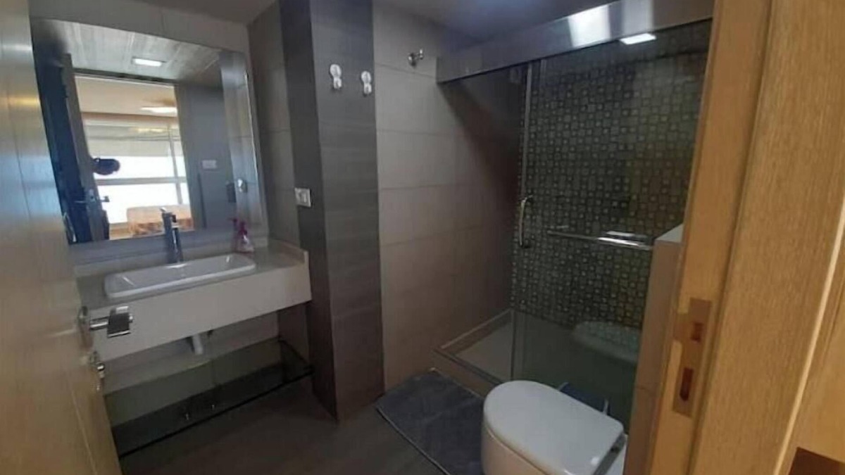 Kfardebian Apartment | Stylish beach duplex with seaview, 24h electicity