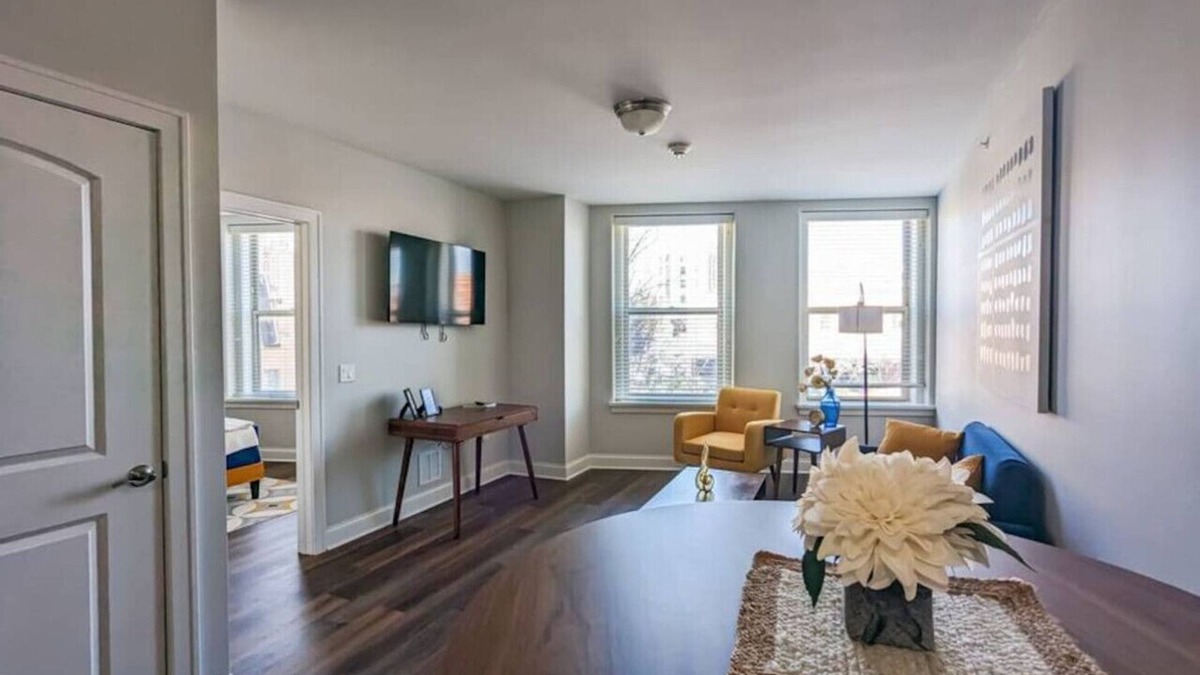 Champaign Apartment | Stylish 1 BR/1BA at The Inman - 206
