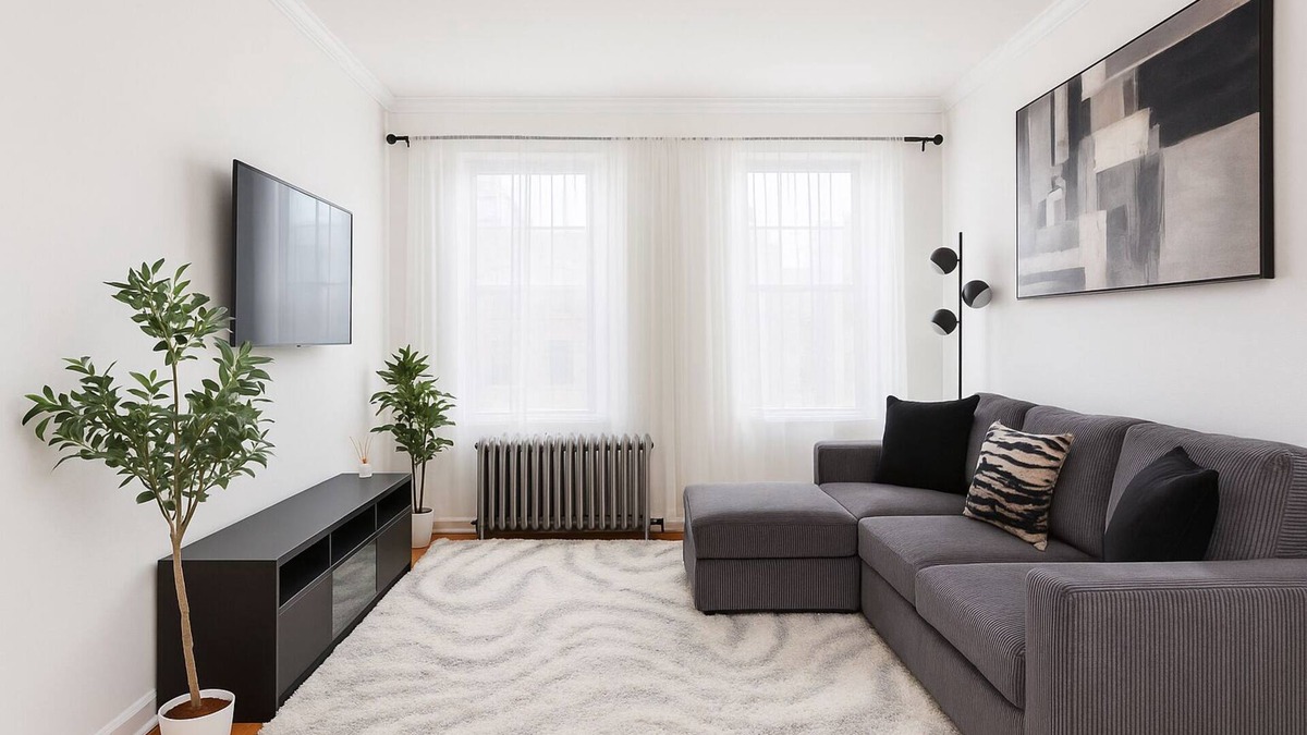Weehawken Apartment | Stylish 1BR with NYC Views. Steps 2 Bus & 10 Mins to NYC