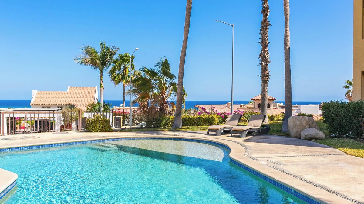 Campo de Golf Fonatur Condo | Stylish 2-Bedroom Condo with Ocean Views | Walk to Town | Pool & BBQ Area