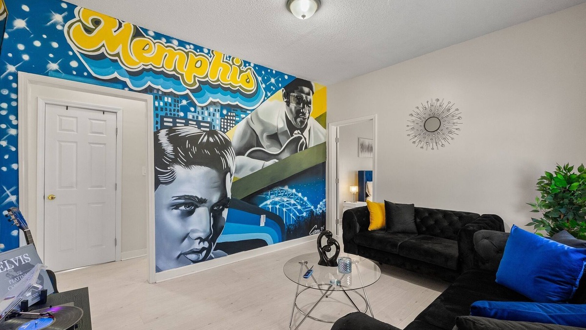 Memphis House | Stylish 3BR Home Fast Wi-Fi 12 Min to Airport 15 Min to Nightlife & Music