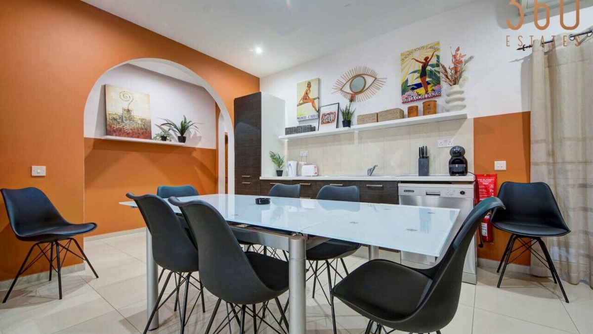 St. Julian's Apartment | Stylish 4BR Apt in central part of St'Julians