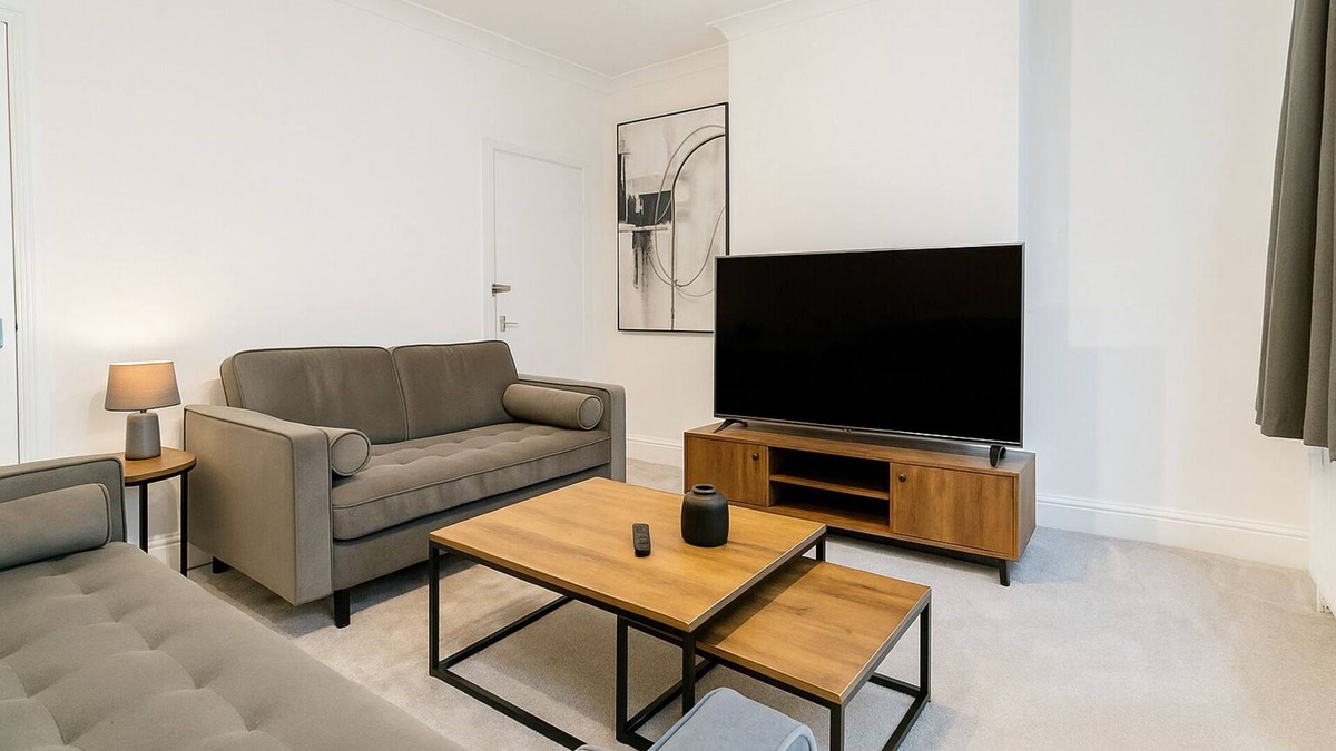 Honley House | Stylish 4BR Home in Dudley – Perfect for Families & Contractors