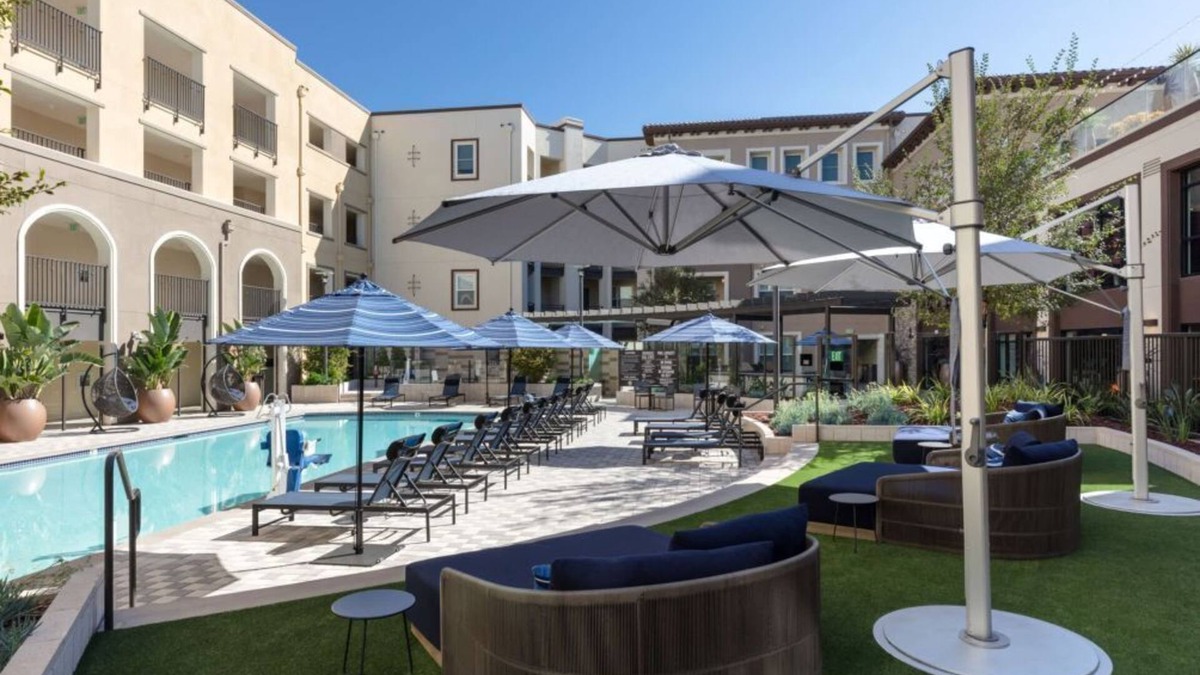 Whisman Station Condo | Stylish and Spacious 2BR Condo with Gorgeous Pool