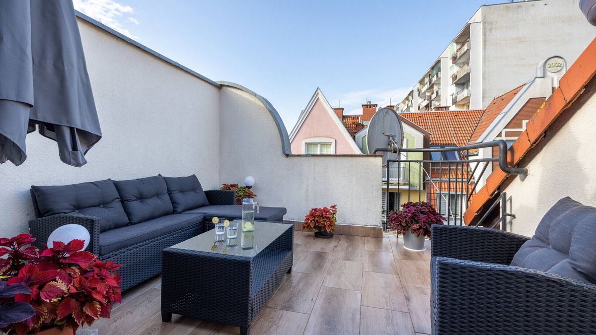 West Pomeranian Voivodeship Apartment | Stylish Apartment with Terrace in the Heart of Kolobrzeg