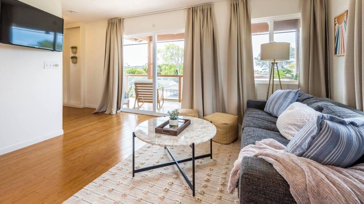 Point Loma Apartment | Stylish Guesthouse with Ocean & City Views