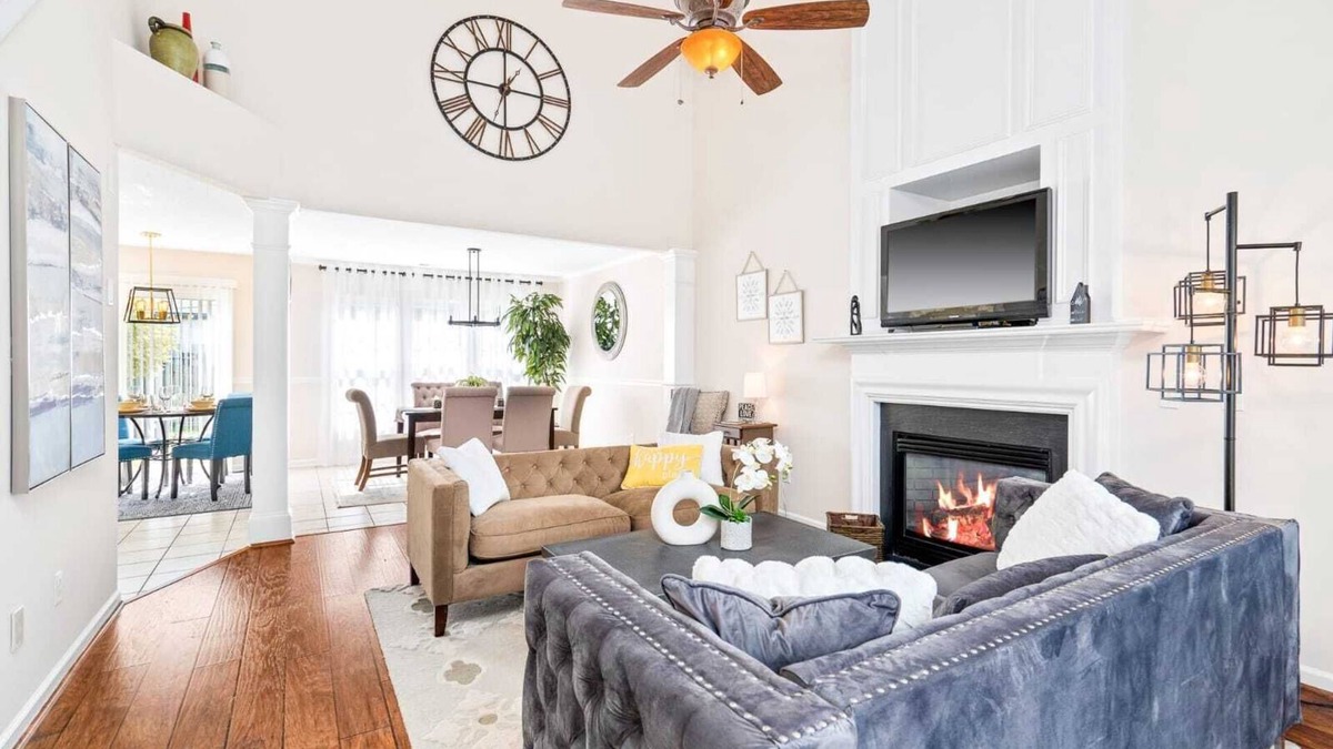 Fuquay-Varina House | Stylish Home Pet-Friendly 3BR 3BA Private Fence Backyard