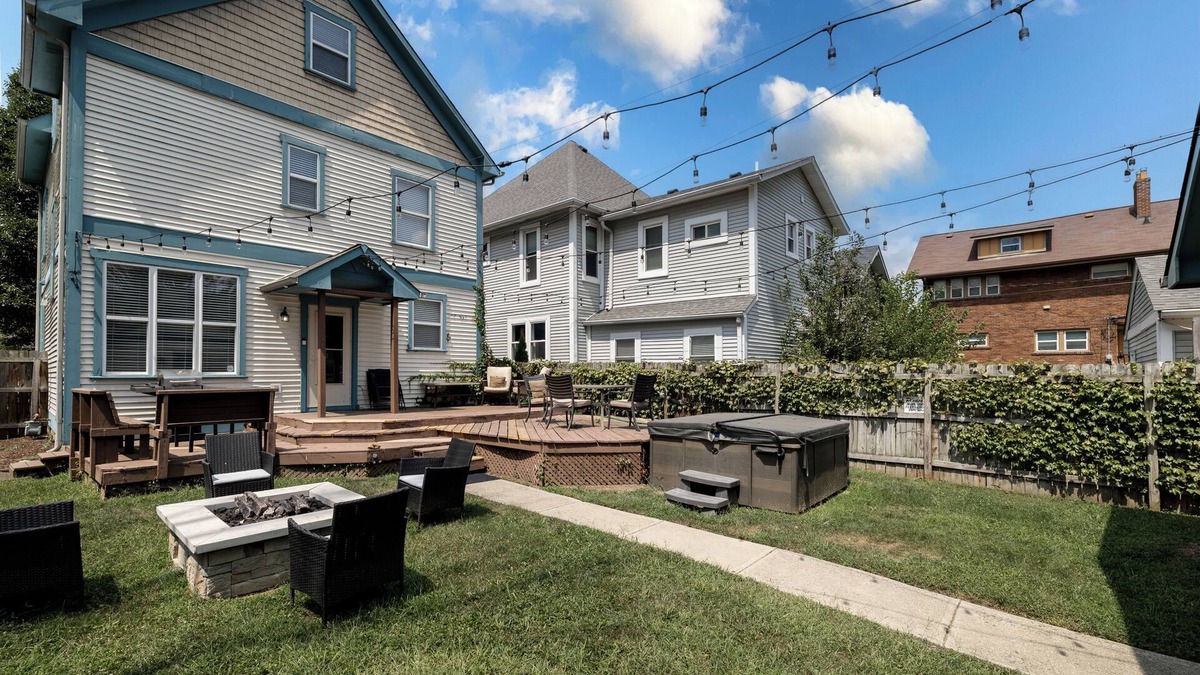 Fall Creek Place House | Stylish Indy Home with Hot Tub - Minutes from Downtown!
