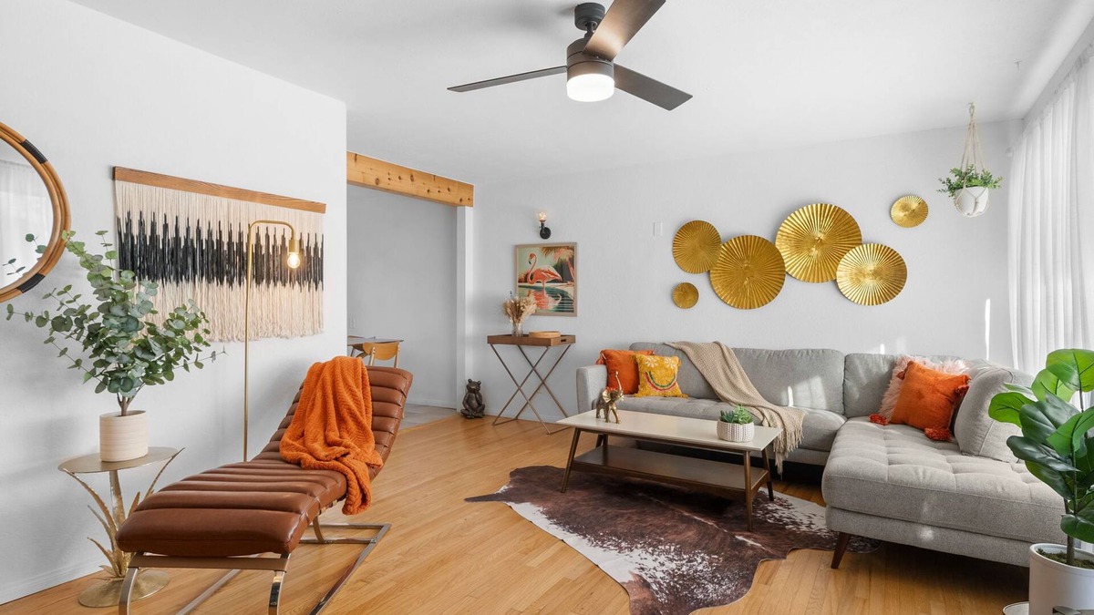 Rolando Village House | Stylish Mid-Century Modern Home - Canyon Views & Fenced Yard