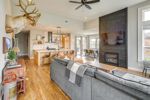 Red Lodge House | Stylish Montana Vacation Rental with Private Hot Tub