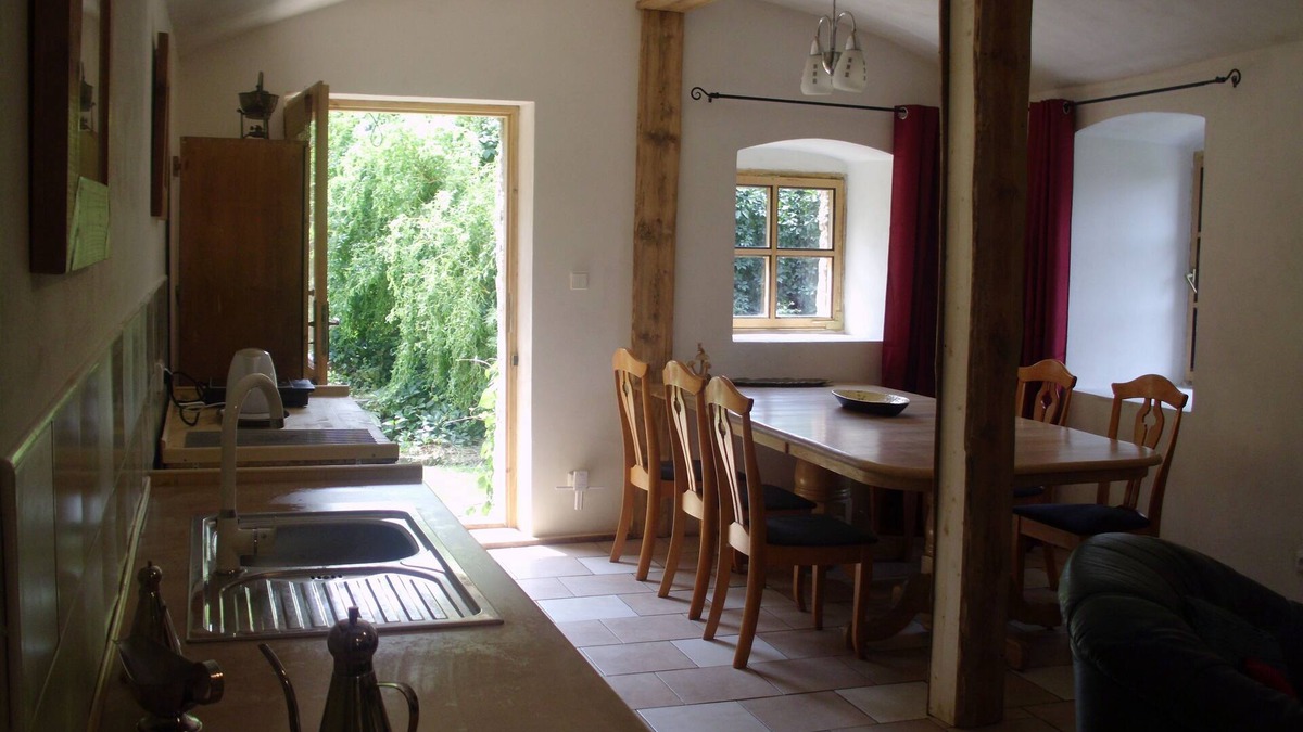 Stranny Apartment | Stylish new apartment in a farmhouse nr Prague close to a swimming lake